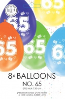 Party ballonnen 65 jaar