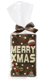 Luxe Chocolade Reep Merry X-MAS