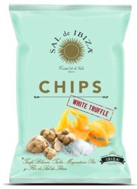 Sal de Ibiza - Chips met Witte Truffel  (125 gram)
