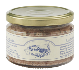 Handsaeme Eendenpaté (Paté de Canard) in GLAZEN pot