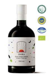 ISORA Extra Vierge Biologische Olijfolie 500 ml.
