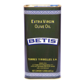 *Betis Olijfolie Extra Vierge Groen Blik 5 liter