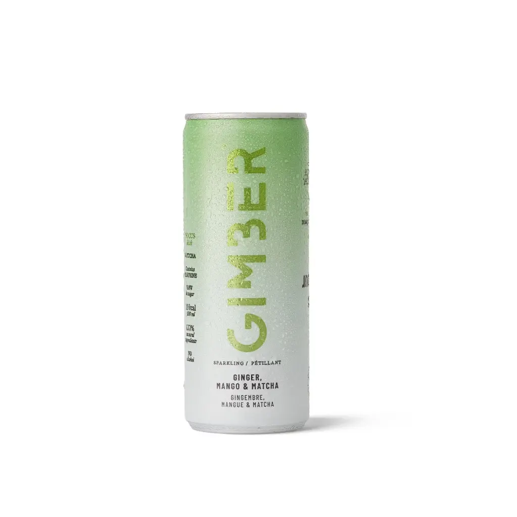 Gimber Drink Focus 0% BIO in blik
