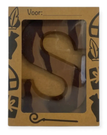 *Sint Chocolade Letter S Mokka Melk 150 gram