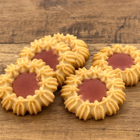 Pinson Belgische Aardbeien Koekjes