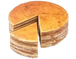 Spekkoek chocolade KWART