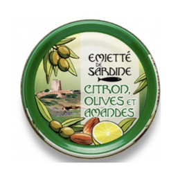 La Belle-Iloise Emietté van Sardines Citroen, Olijven en Amandelen