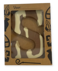 *Sint Chocolade Letter S Karamel Melk 150 gram
