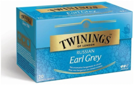 Twinings Thee Russian Earl Grey 20 st. (zwart)