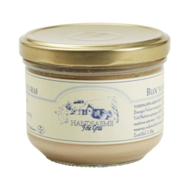 Handsaeme Foie Gras Ganzelever Bloc 200 gram in GLAZEN pot