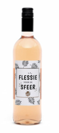 Wijn Rosé met tekst: Flesje voor de Sfeer!