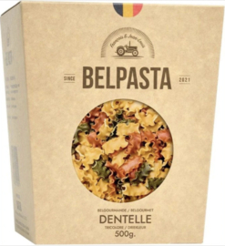 BelPasta Dentelle Half-Volkoren Driekleur 500 gram