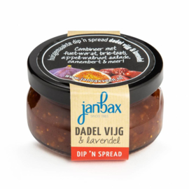 *Jan Bax Dip & Spread Dadel, Vijgen met Lavendel