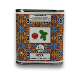 Maioliche Condimento Olio Blend met Pizza kruiden in MINI blikje