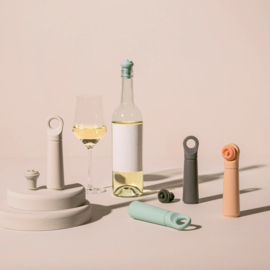 Vacuvin Vacuum Wine Stoppers in Loop Colors set van 4