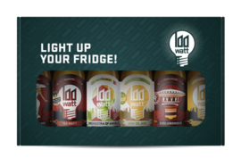 Brouwerij 100 WATT Eindhoven Light up Your Fridge  (6 Flesjes)
