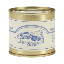 Handsaeme Foie Gras Ganzelever Bloc 100 gram in BLIK