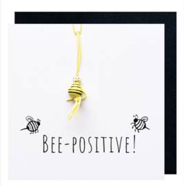 Kaart + Enveloppe: Bee Positive!