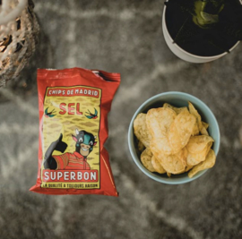 Superbon Zoute Chips 145 gram
