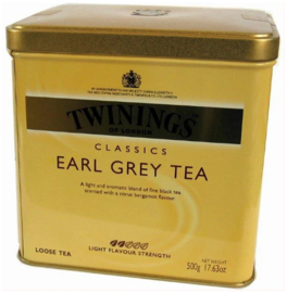 Twinings Thee los in Blik Earl Grey 500 gram