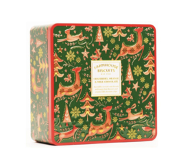 Farmhouse - Christmas Winter Animals Cranberry & Orange