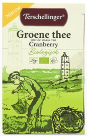 Terschellinger Groene thee met Cranberry bio