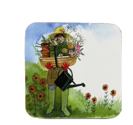 Alex Clark Onderzetter Flower Garden Bloemen Tuin (PER STUK)