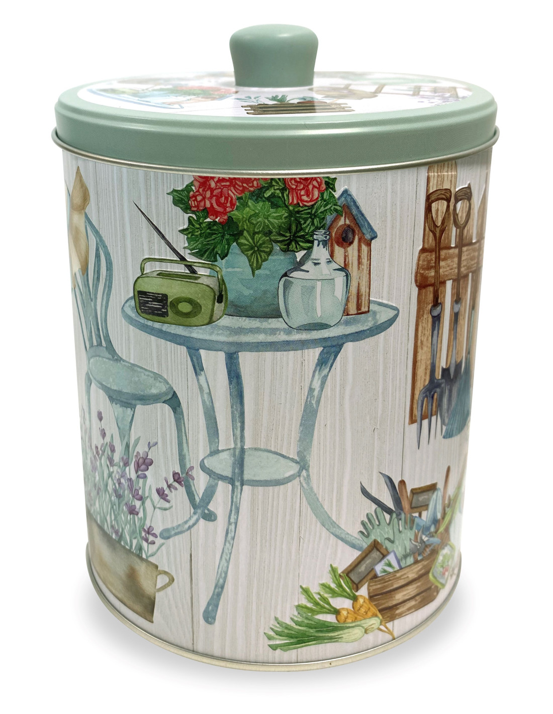Grandma Wilds Embossed Garden Retreat Barrel blik