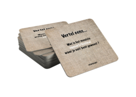Bierviltjes Vertel Eens.. Mix (10 stuks)