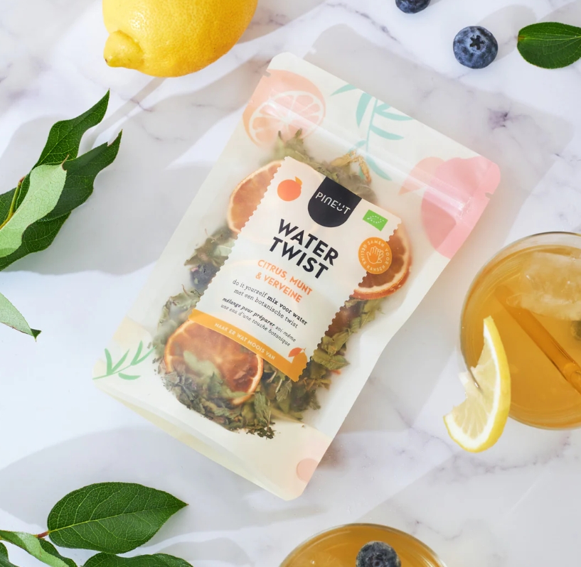 Pineut Navul zakje Citrus - Munt - Verveine (voor 10 liter)