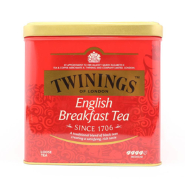 Twinings Thee Los in Blik English Breakfast 500  gram