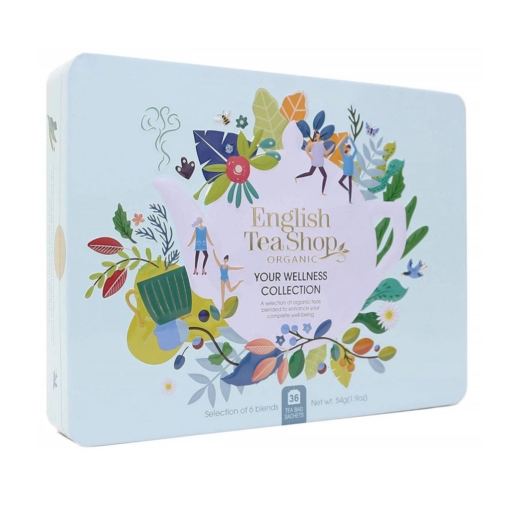 English Tea Shop Cadeaublik  Your Wellness Collection 36 zakjes BIO