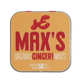 Max's Biologische Ginger Mints