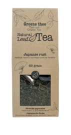 Natural Leaf Tea Japanse Rust Sencha groene Thee.