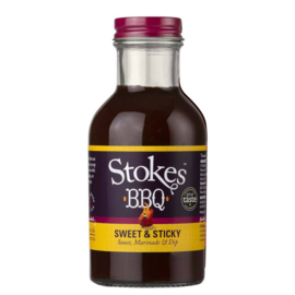 Stokes Stokes BBQ Saus Sweet & Sticky