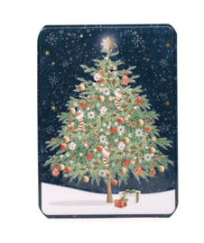 Farmhouse - Christmas Salted Caramel in Kerstboom Blik