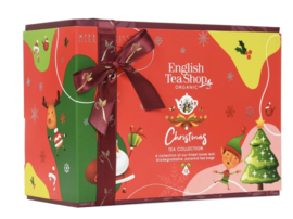English TeaShop Holiday Red Santa Collection Theebuiltjes