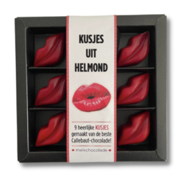 Kusjes uit Helmond (Melk Callebaut Chocolade)