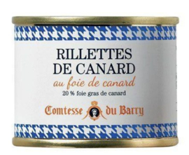 Comtesse du Barry Rilettes van Eend met Foie Gras 20%