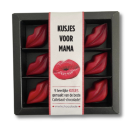 Kusjes voor Mama (Melk Callebaut Chocolade)