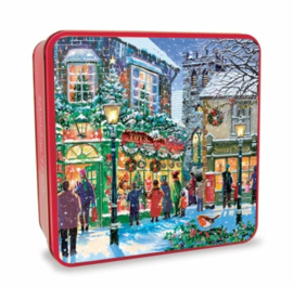 Embossed Toy Sweet Shop Tin