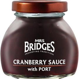 Mrs Bridges Cranberry Port Sauce 113 gram