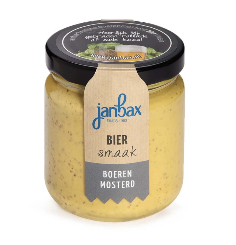 JanBax  Biermosterd 180 gram