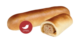 Sambal Worstenbroodjes 4st