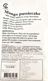 Custers Mango Passie Cakemix 500 gram