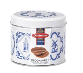Daelmans Daelmans Stroopwafel Delft Blauw in Blik