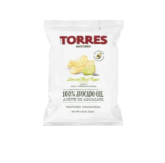 Torres Chips Limoen & Zwarte Peper (Avocado olie)