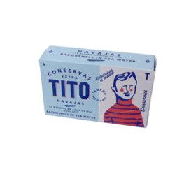 TITO Navajas (scheermesjes) en aceite de olivia