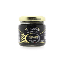 Giuliano Tartufi  Zwarte truffelsaus / Tapenade  (5% truffel)