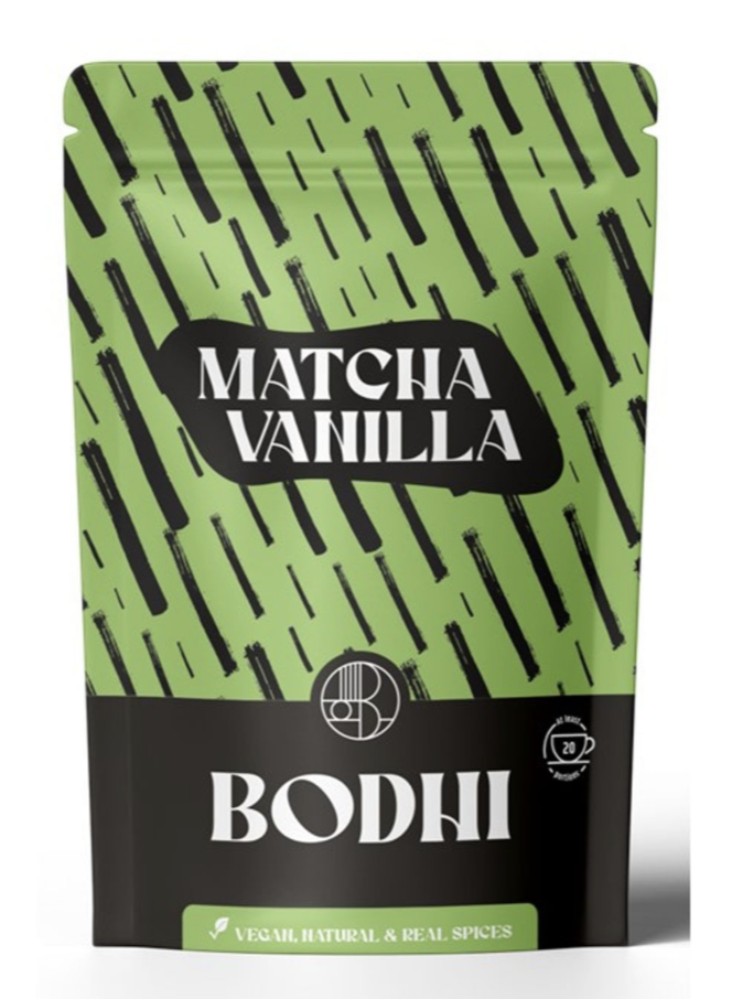 Bodhi Matcha Vanilla 250 gram (20 mokken)